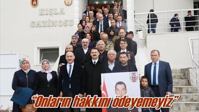 ?Onların hakkını ödeyemeyiz?