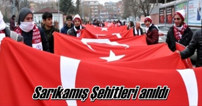 Sarıkamış Şehitleri anıldı