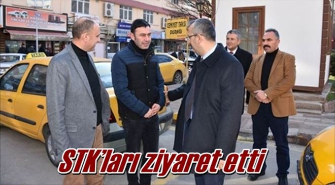STK´ları ziyaret etti