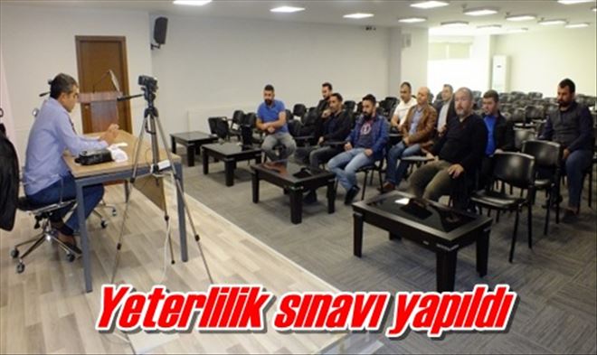  Yeterlilik sınavı yapıldı