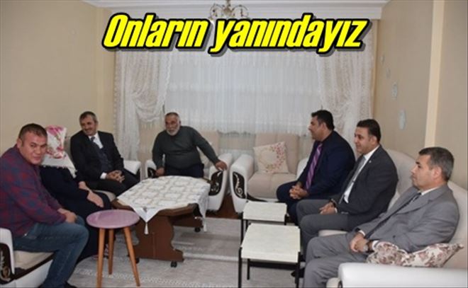 Onların yanındayız