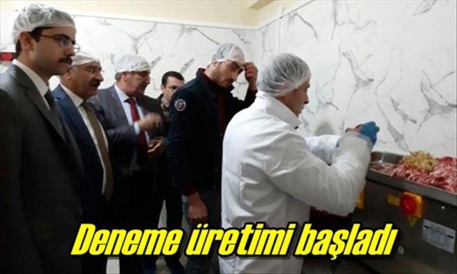 Deneme üretimi başladı