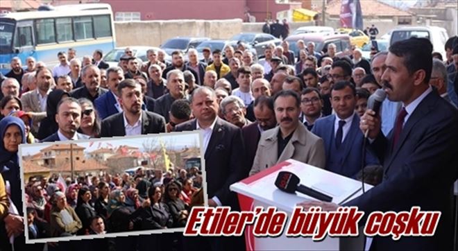 Etiler´de büyük coşku