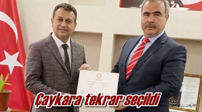 Çaykara tekrar seçildi