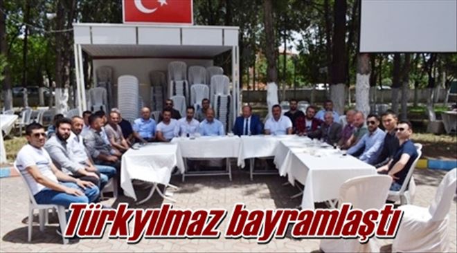 Türkyılmaz bayramlaştı