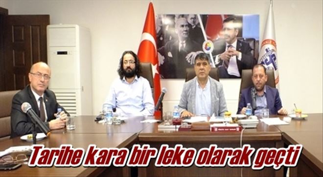 Tarihe kara bir leke olarak geçti