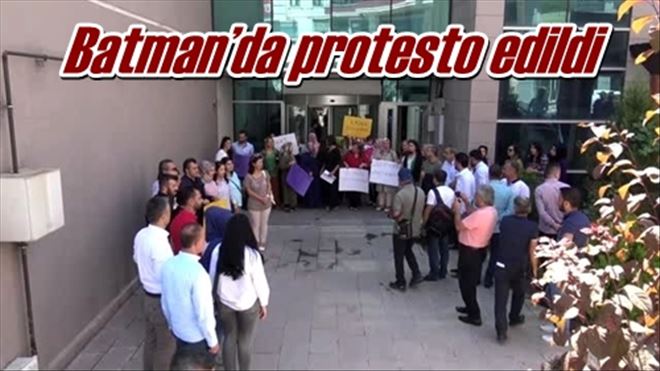 Batman´da protesto edildi