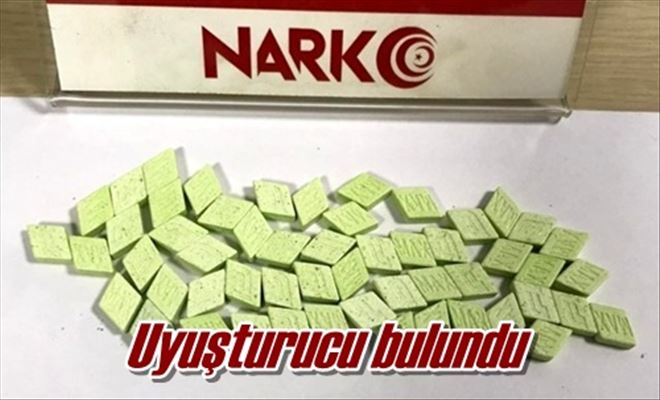 Uyuşturucu bulundu
