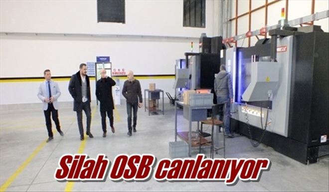 Silah OSB canlanıyor