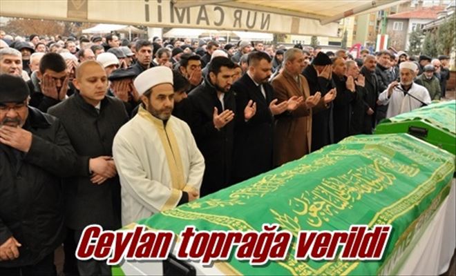 Ceylan toprağa verildi