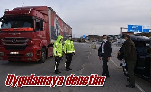 Uygulamaya denetim