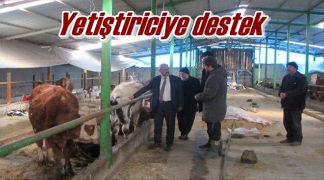 Yetiştiriciye destek