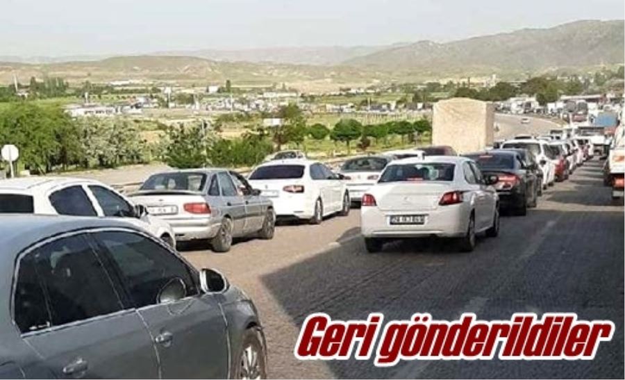 Geri gönderildiler