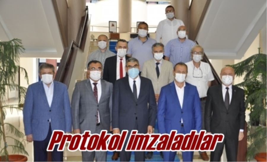 Protokol imzaladılar