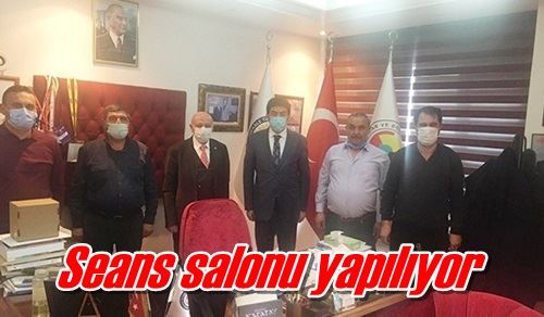 Seans salonu yapılıyor