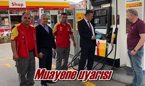 Muayene uyarısı