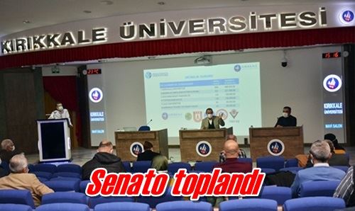 Senato toplandı