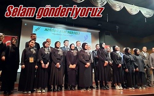 Selam gönderiyoruz