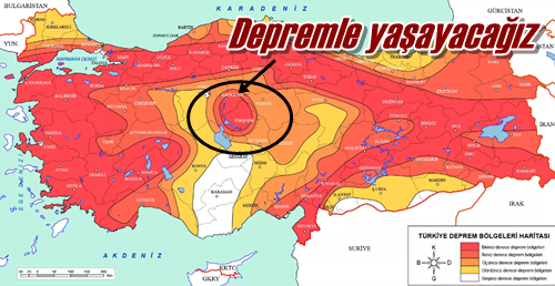 Depremle yaşayacağız