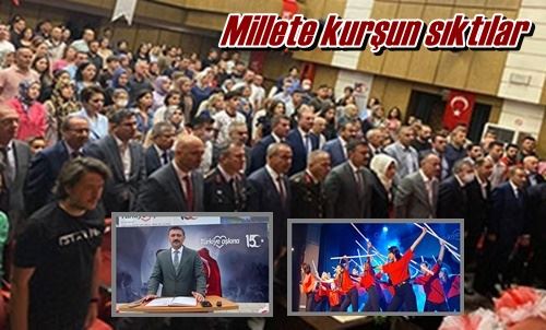 Millete kurşun sıktılar