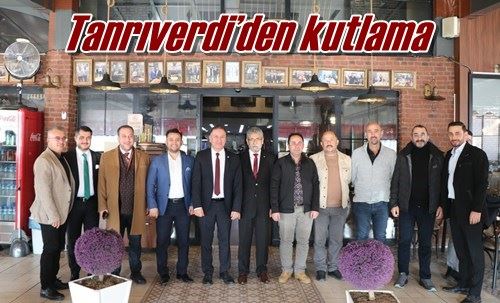 Tanrıverdi’den kutlama