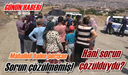 Sorun çözülmemiş!