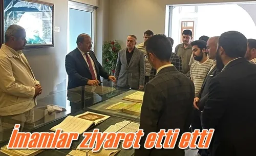 İmamlar ziyaret etti etti