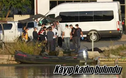 Kayıp kadın bulundu