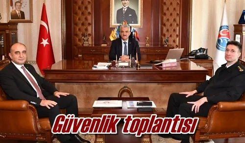 Güvenlik toplantısı 