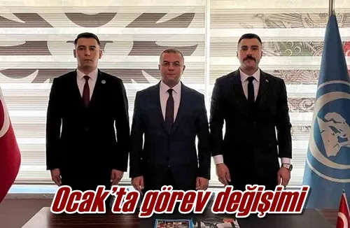 Ocak’ta görev değişimi