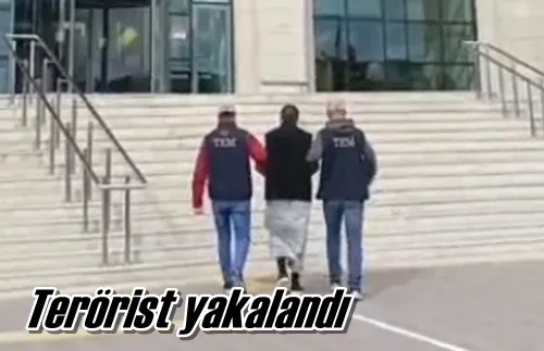 Terörist yakalandı