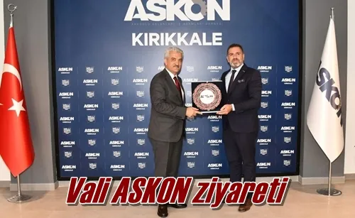 Vali ASKON ziyareti