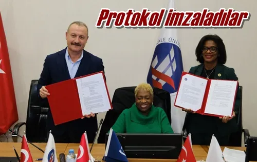 Protokol imzaladılar