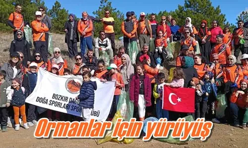 Ormanlar için yürüyüş