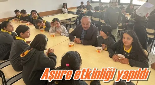 Aşure etkinliği yapıldı