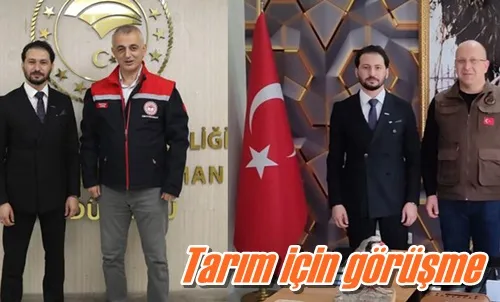 Tarım için görüşme