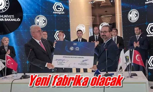 Yeni fabrika olacak