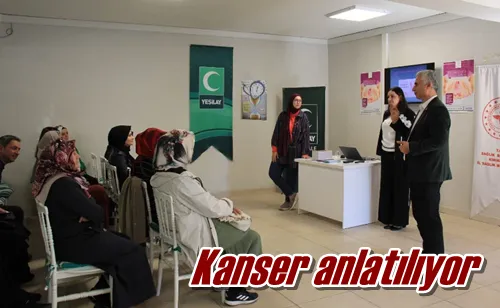 Kanser anlatılıyor