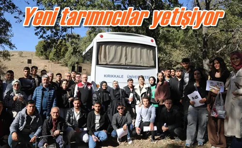 Yeni tarımcılar yetişiyor