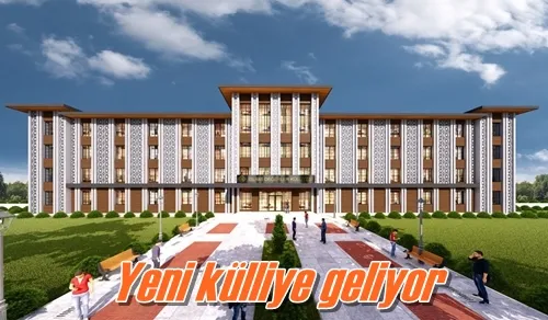 Yeni külliye geliyor