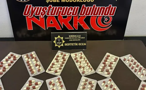 Uyuşturucu bulundu