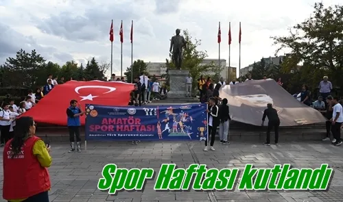 Spor Haftası kutlandı