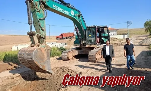 Çalışma yapılıyor