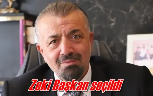 Zeki Başkan seçildi