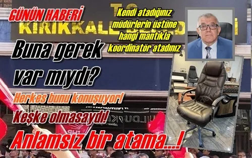 Anlamsız bir atama!