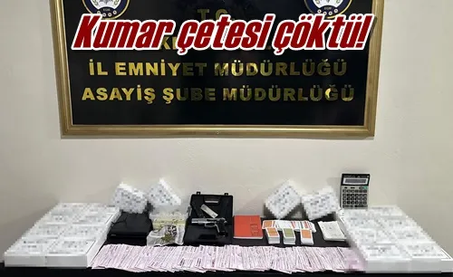 Kumar çetesi çöktü!