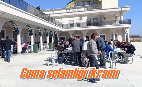 Cuma selamlığı ikramı