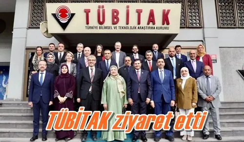 TÜBİTAK ziyaret etti