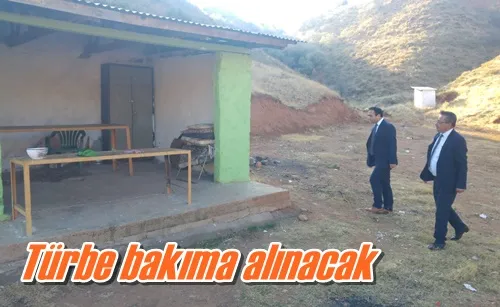 Türbe bakıma alınacak