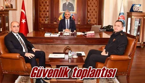 Güvenlik toplantısı